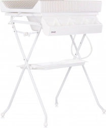 Cădiță cu salteluță de schimbat și suport Aqua Friends Chipolino