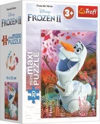 Puzzle TREFL Regatul de Gheață 2: Olaf - 20 piese