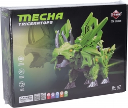 Set de construcție RC dinozaur Mecha Triceratops 23,7 cm