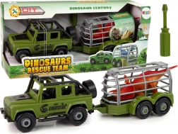Transportor auto off-road DIY Dinozaur Verde