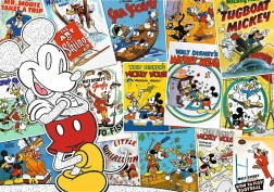 Puzzle 1000 piese DISNEY – În lumea lui Mickey