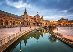 Puzzle Piața Spaniolă Roma 1000 piese