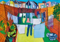 Puzzle Viața de Zi cu Zi: În curte - 1000 de piese