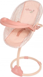DeCuevas scaun de masă multifuncțional și leagăn pentru păpuși 3 în 1 Tulipe