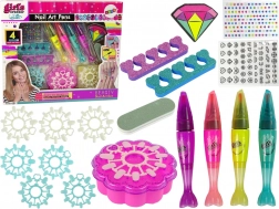 Set pentru decorat și lăcuit unghii pentru copii