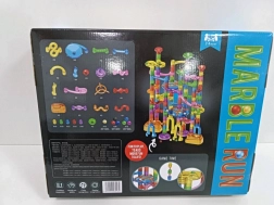 Pistă cu bile luminoase pentru întuneric, 150 piese