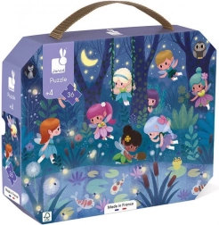 Puzzle în valiză Zânele nopții 36 piese