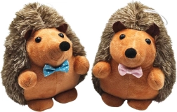 Arici de pluș cu papion 18 cm