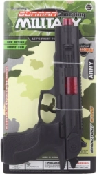 Pistolă din plastic pentru micii soldați