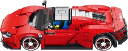 Set de construcție pentru mașină sport roșie, 1069 de piese