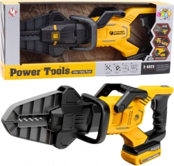 Foarfece electrice de jucărie pentru copii galbene