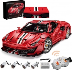 Set de construcție CaDA Master RC mașină sport Italian Super Car 1:8, 3187 piese