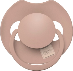 Suzetă din silicon dinamică LOVI Prime 0–6 luni, Blush
