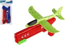 Avion din spumă cu pistol de lansare 26 cm