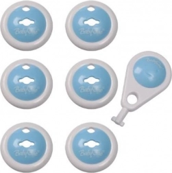 Siguranțe pentru prize BABY ONO, 6 buc, albe