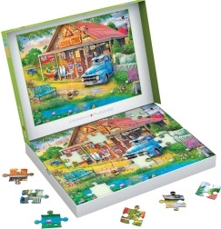 EUROGRAPHICS puzzle Connecting Pieces: magazin sătesc 48 piese