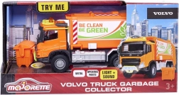 Majorette Grand Volvo camion de gunoi 19 cm cu lumini și sunete