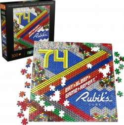 Puzzle RUBIK’S CUBE 50 de ani – 300 de piese
