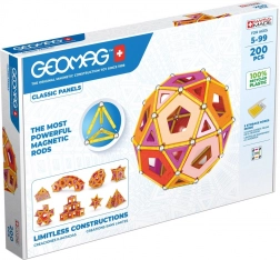 Geomag Classic Panels set de construcție magnetic 200 piese