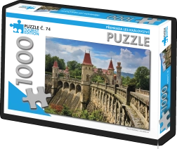Puzzle Barajul Pădurii Regale 1000 de piese - Ediția turistică