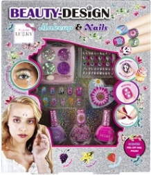 lukky set beauty design machiaj și unghii pentru copii