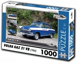 Puzzle Retro auto Volga GAZ 21 VB 1000 piese