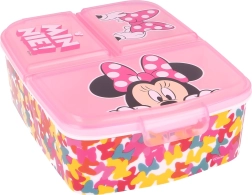 Cutie multi pentru gustare pentru copii MINNIE Mouse cu compartimente