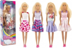 Păpușă de modă din plastic 30 cm în cutie (5 stiluri)