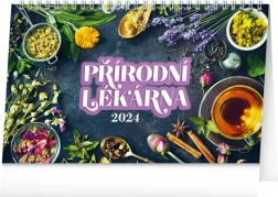 Calendar de birou Farmacia naturii 2024, 23,1 × 14,5 cm
