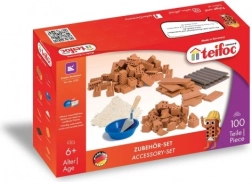 Set de cărămizi Teifoc 100 bucăți