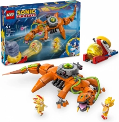 Set de construcție Sonic Super Shadow și Biolizard