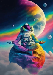 Puzzle Art Puzzle Liniște cosmică 1000 piese