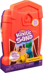 Kinetic Sand ferma de nisip – primul set de joacă la fermă