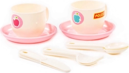 Set de ceai pentru copii roz 10 piese