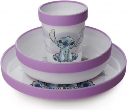 Set de masă pentru copii 3‑în‑1 Lilo & Stitch