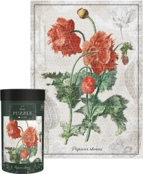 Puzzle Botanic: mac sălbatic 1000 piese