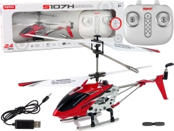 Elicopter RC SYMA S107H 2,4 GHz – roșu