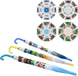 Umbrelă pentru copii cu motive de mașini