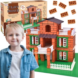 Set de construcție Woopie din cărămizi, vilă, 357 de piese