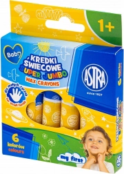 ASTRA creioane cerate jumbo 6 buc
