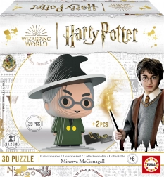 Puzzle 3D HARRY POTTER: Minerva McGonagall 39 piese