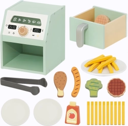 friteuză cu aer cald din lemn TOOKY TOY pentru copii