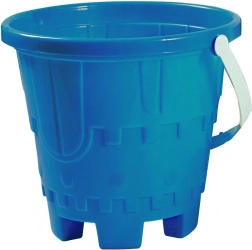 Găleată pentru nisip Androni în formă de castel albastru