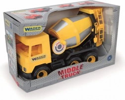 Jucărie Betonieră Galbenă Middle Truck