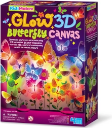 MAC TOYS 4M pânză 3D luminoasă cu fluturi