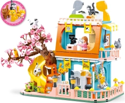 Sluban Casă cu Pisici pentru Fete