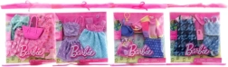 Set Barbie cu 2 ținute pentru păpuși