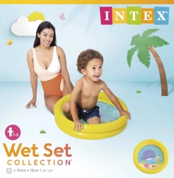 Piscină gonflabilă pentru copii 61 × 15 cm INTEX My First Pool