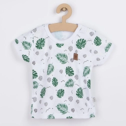 Tricou pentru bebeluși din bumbac cu mânecă scurtă KOALA Nature