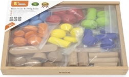 Construcții geometrice din lemn 52 bucăți Viga